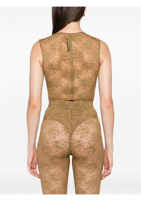 Body in pizzo in verde khaki Alex perry - donna ALEX PERRY | BY051PF25KHK